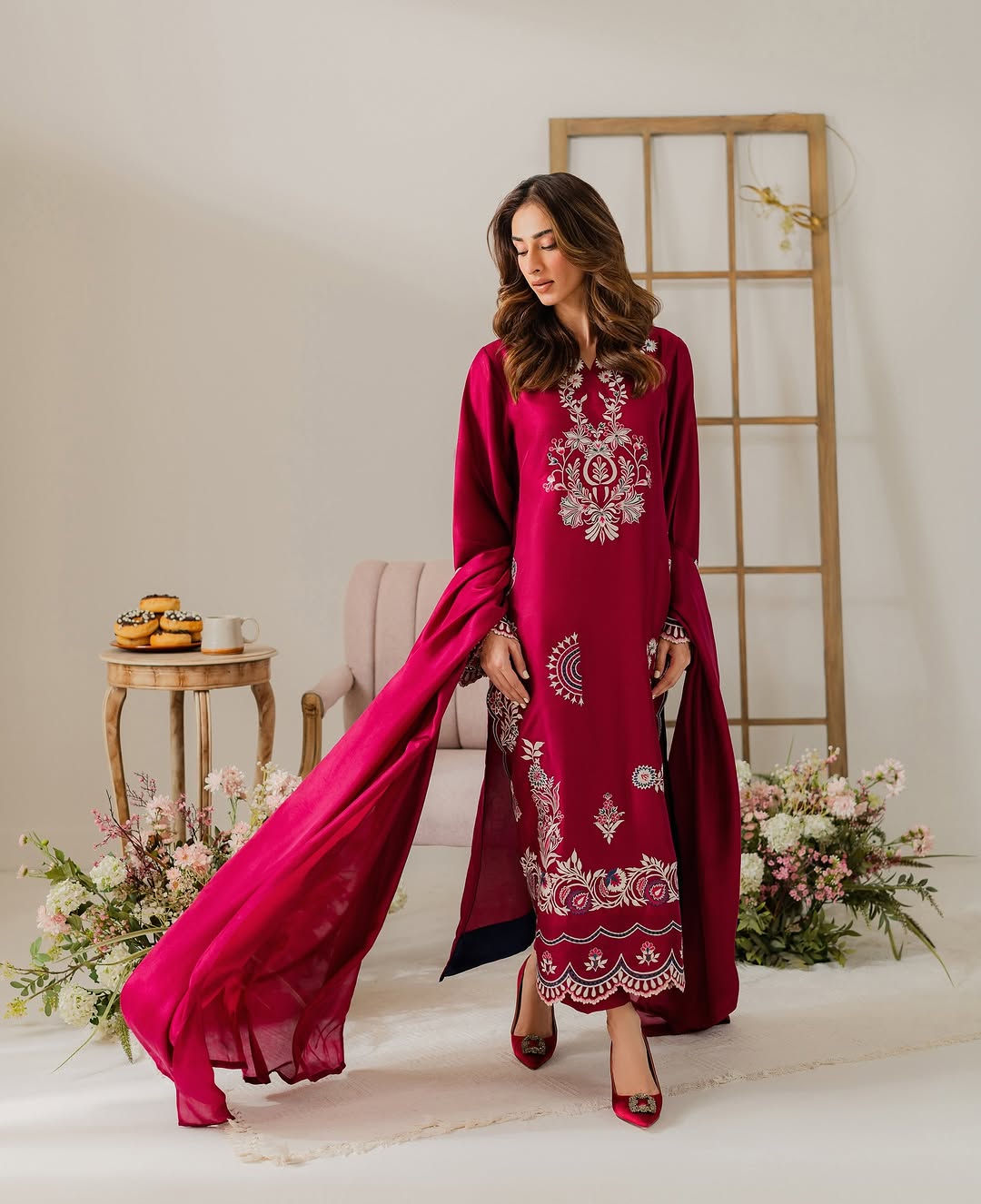 Maisha Embroidered 3pc