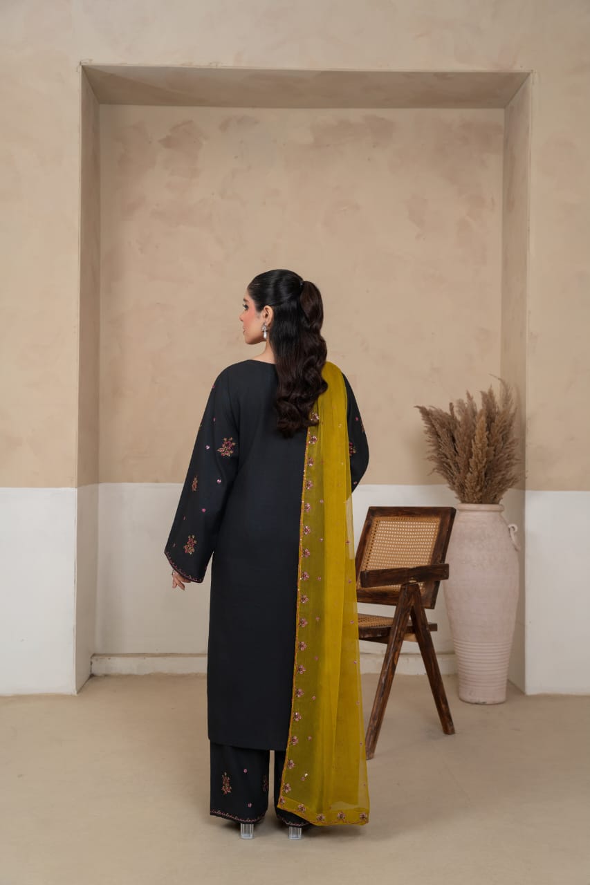 Allure Embroidered 3pc