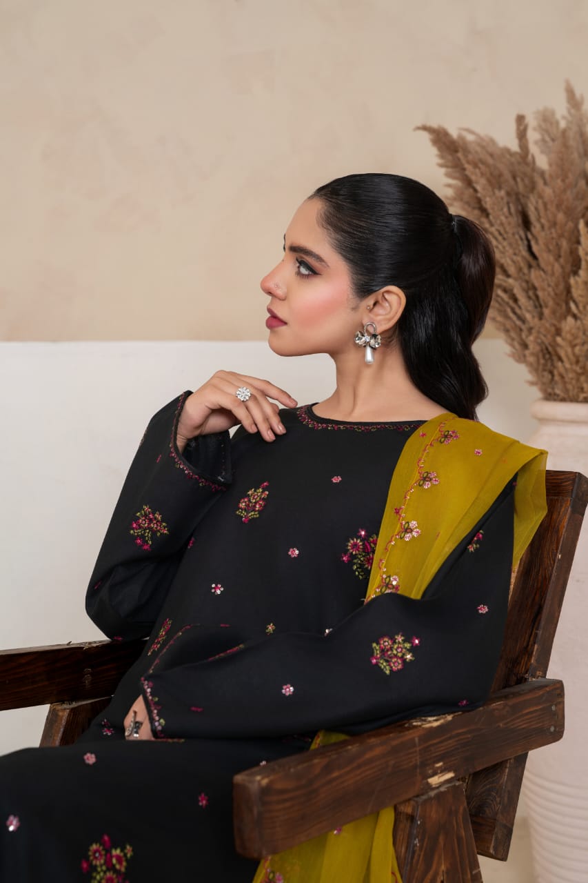 Allure Embroidered 3pc