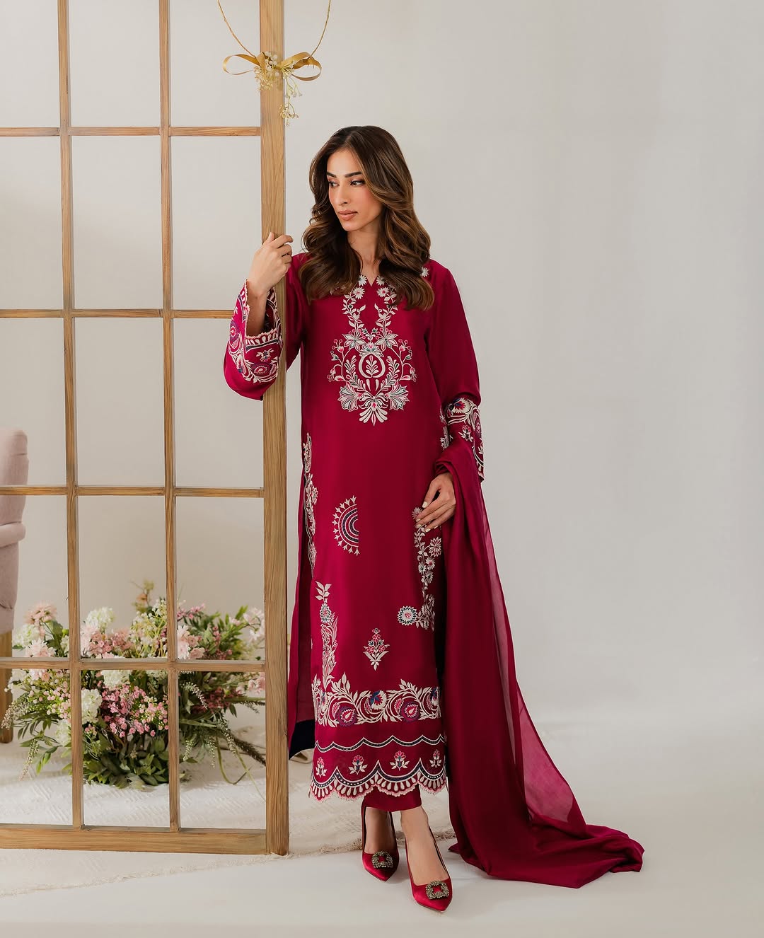 Maisha Embroidered 3pc